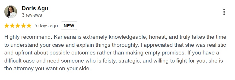 Houston Property Division Lawyer Client Review